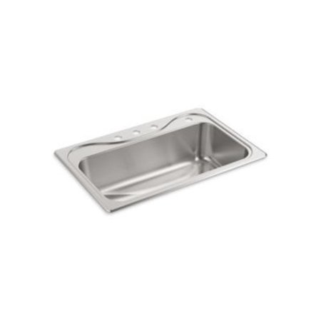 STERLING Southhaven X 33X22 Single Basin Sink 45987-4-NA